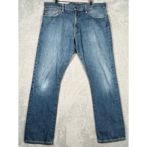 Ralph Lauren Jeans Mens 36x30 (Actual 38x31) Blue‎ Slim Straight 018